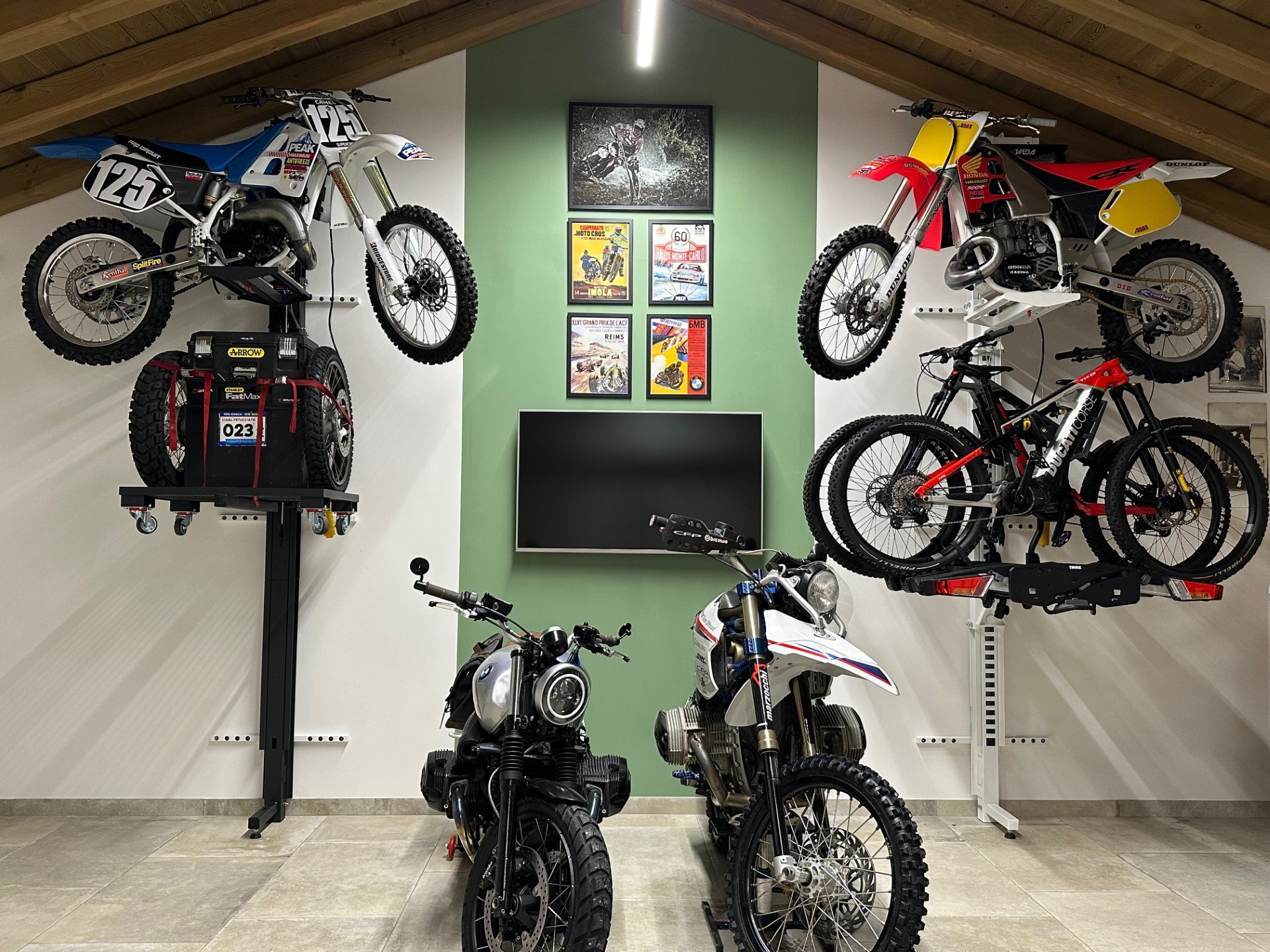 sollevatore per moto